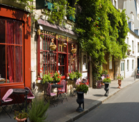 Parisian streetscape